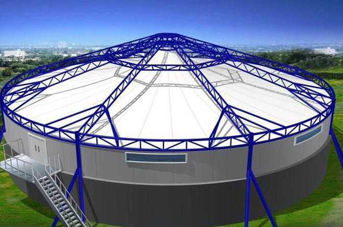 污水池膜结构：污水池膜结构的价格与膜结构的高度要求